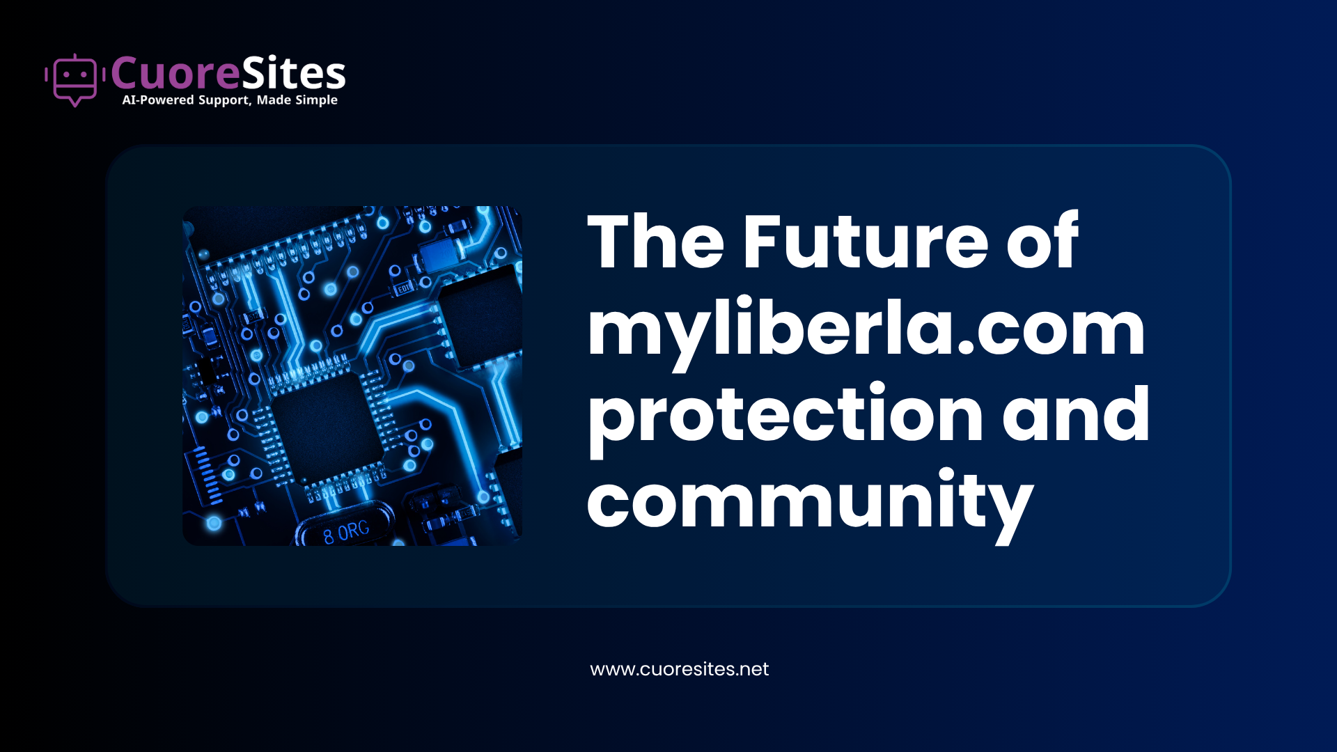 The Future of myliberla.com protection and community